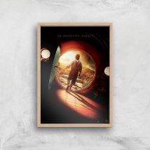 The Hobbit: An Unexpected Journey Giclee Art Print - A4 - Wooden Frame