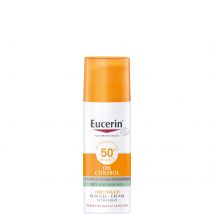 Eucerin Sun Gesichtsöl Kontroll-Sonnengel-Creme mit trockenem Gefühl LSF 50+ 50 ml