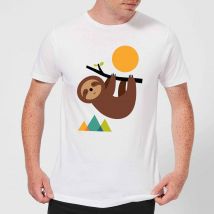 Andy Westface Keep Calm And Live Slow Men's T-Shirt - White - S - White