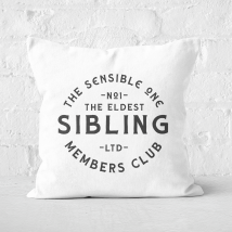The Eldest Sibling The Sensible One Square Cushion - 60x60cm - Soft Touch