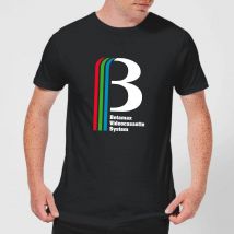 Betamax Logo Men's T-Shirt - Black - S