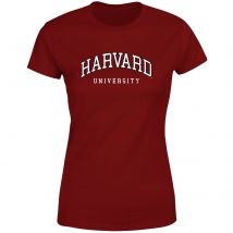 Harvard Burgundy Tee Women's T-Shirt - Burgundy - M