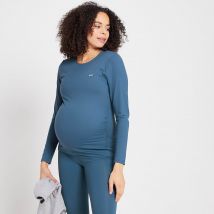MP Women's Power Maternity Long Sleeve Top - Dust Blue - XS