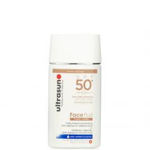 Ultrasun SPF50+ Getöntes Gesichtsfluid 40ml