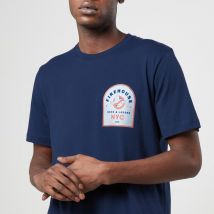 Ghostbusters Hook And Ladder Firehouse Unisex T-Shirt - Navy - M