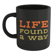 Jurassic Park Life Found A Way Mug - Black
