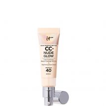 IT Cosmetics CC+ und Nude Glow Leichte Foundation und Glanzserum mit LSF 40 32 ml (Verschiedene Farbtöne) - Fair Porcelain