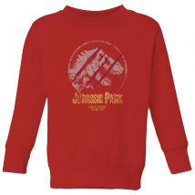 Jurassic Park Lost Control Kids' Sweatshirt - Red - 7-8 Jahre