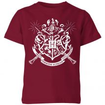 Harry Potter Hogwarts House Crest Kids' T-Shirt - Burgundy - 3-4 Jahre