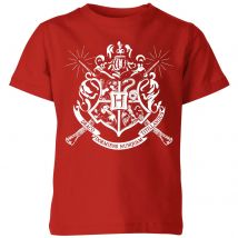 Harry Potter Hogwarts House Crest Kids' T-Shirt - Red - 5-6 Jahre