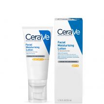 CeraVe AM Feuchtigkeitsspendende Gesichtslotion LSF 30 mit Ceramiden für Normale bis Trockene Haut 52 ml