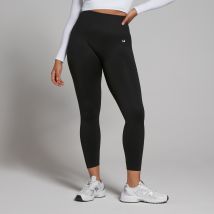 MP Damen Shape Nahtlose 7/8-Leggings — Schwarz - XXL