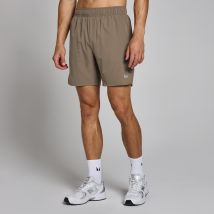 MP Men's 2-in-1 7  Training Shorts - Soft Brown - XS