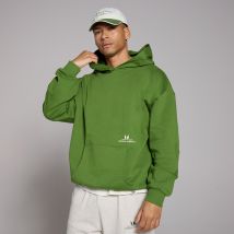 MP Lifestyle oversized hoodie - Donkerdennengroen - S-M
