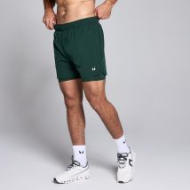 MP Herren 13 cm 2-in-1 Training Shorts – Dunkles Smaragdgrün - S