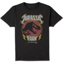 Jurassic Park Rocks JP Band Tee Unisex T-Shirt - Black - 5XL
