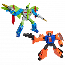 Hasbro Transformers Toys Age of the Primes G2 Dinobot Swoop and G2 Dinobot Sludge 8.5  Figures, 8+