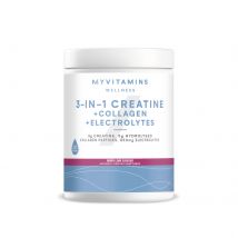 Kreatyna 3 w 1 + Kolagen + Elektrolity - 237G - 20Porcja - Mixed Berry Lime