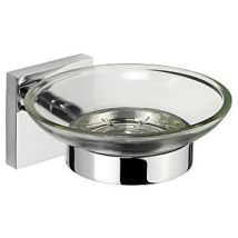 Croydex Chester Flexi-Fix™ Bathroom Soap Dish & Holder - Chrome