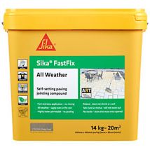 Sika FastFix All Weather Jointing Paving Compound Deep Grey - 14kg