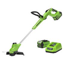 Greenworks 40V Gear Reducing String Trimmer with 2Ah Battery & Charger