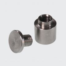 4er Set Edelstahlabstandshalter