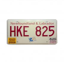 Kanadisches Nummernschild Newfoundland & Labrador