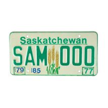 Kennzeichen aus Kanada - Saskatchewan