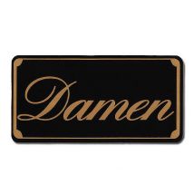 Toilettenschild:  Damen - WC
