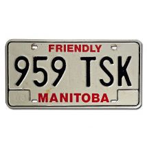 Nummernschild aus Kanada - Manitoba