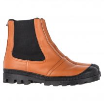 Loewe Chelsea Boots in Tan Leer