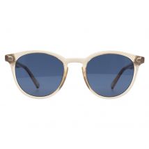 Banana Republic Rond Unisex Kristal Beige Blauw BR 4006/S
