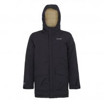 Regatta Farbank Ski jas voor kinderen (Zwart/geel) - maat 3-4J / 98-104cm