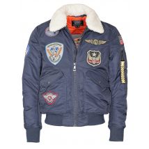 Top Gun bomberjack TG23005 met imitatiebontkraag