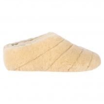 Proenza Schouler Rondo Shearling Slippers in Crème Schapenvacht Fur