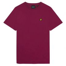 Lyle & Scott krijt T-shirt met logo op de borst