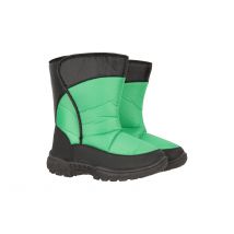 Mountain Warehouse Kinderen/Kinderen Caribou Adaptieve Gestreepte Snowboots (Groen)
