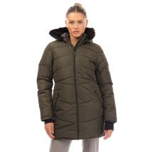 Damesjas Dare 2b Striking III Padded Parka in Groen