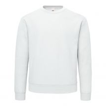 Fruit of the Loom Unisex Sweatshirt Volwassenen (Wit)