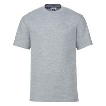 Russell Unisex Super Ringspun Katoen Klassiek T-Shirt voor Volwassenen (Licht Oxford)