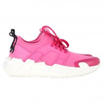 Moncler Lunarove Veterschoenen in Roze Neopreen
