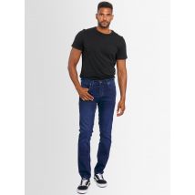 A. Salvarini Heren Jeans Slim Fit Stretch Denim 5-Pocket – Donkerblauw