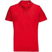 SOLS Pulse piqué poloshirt voor volwassenen, uniseks (Rood)