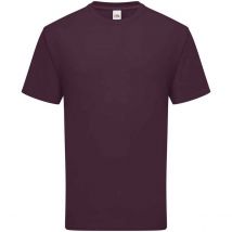 Fruit Of The Loom Heren Ringgesponnen Premium T-Shirt (Donkere Pruim)