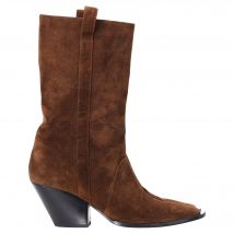 Zimmermann Texano Cowboylaarzen in Bruin Suède