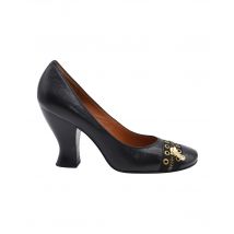 Marc By Marc Jacobs Pumps met Rits Grommet Ontwerp in Zwart Leer
