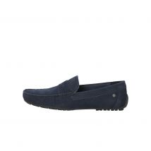 Jack & Jones Instappers Jensen Suede Loafer Blauw