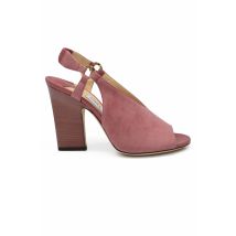 Jimmy Choo Suède Sandalen Roze