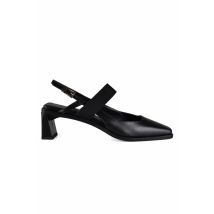 Anest Collective Sandalen Geitenleer Zwart