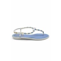 René Caovilla sandalen met parels blauw